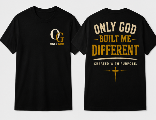 OG Only God men's Christian graphic shirt collection