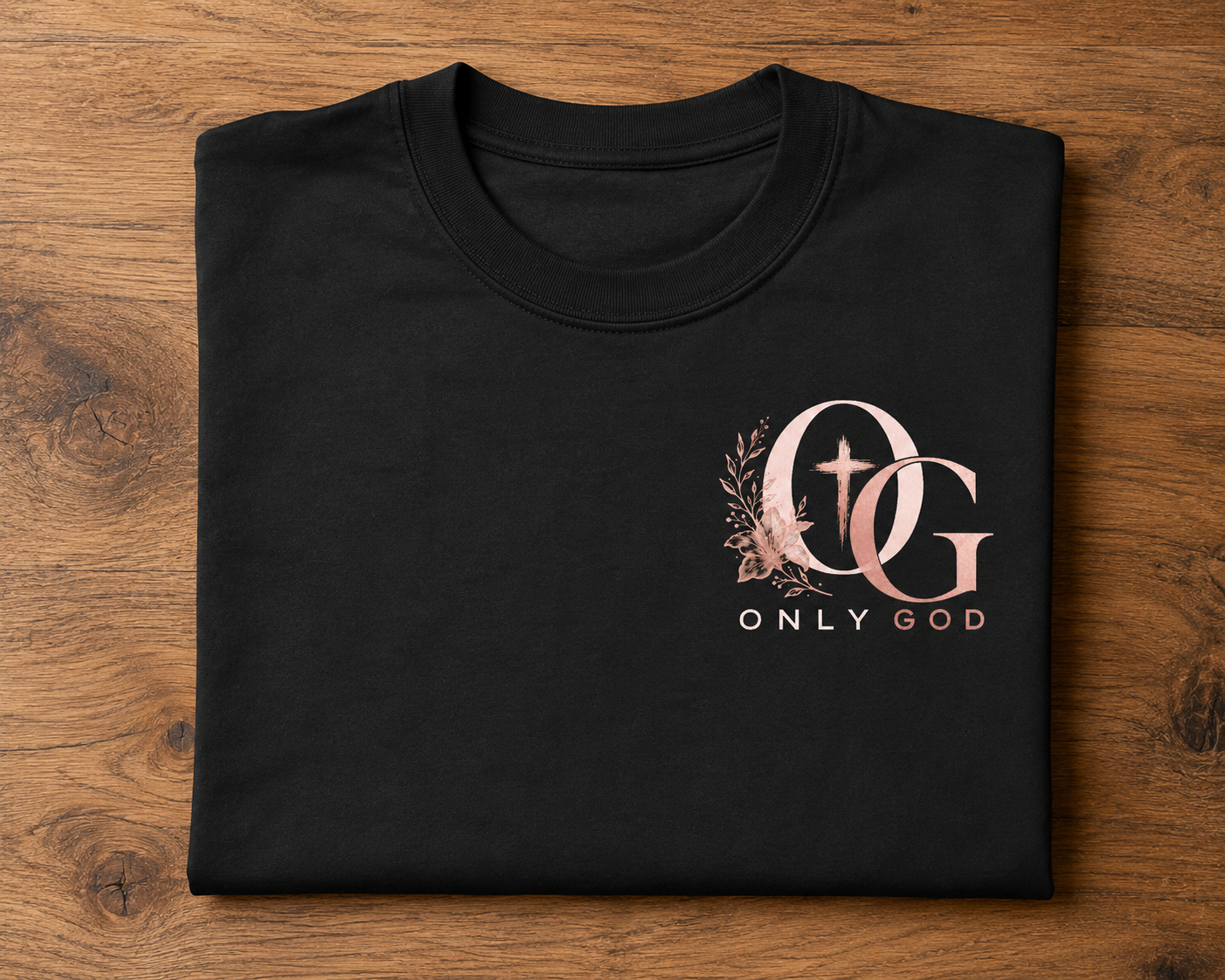 Folded God Don’t Play About Me women’s shirt